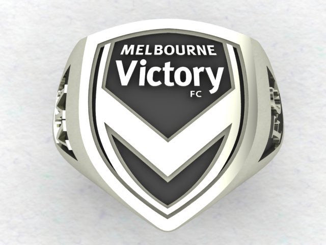 Melbourne Victory Custom Made - Sterling Silver Signet Ring