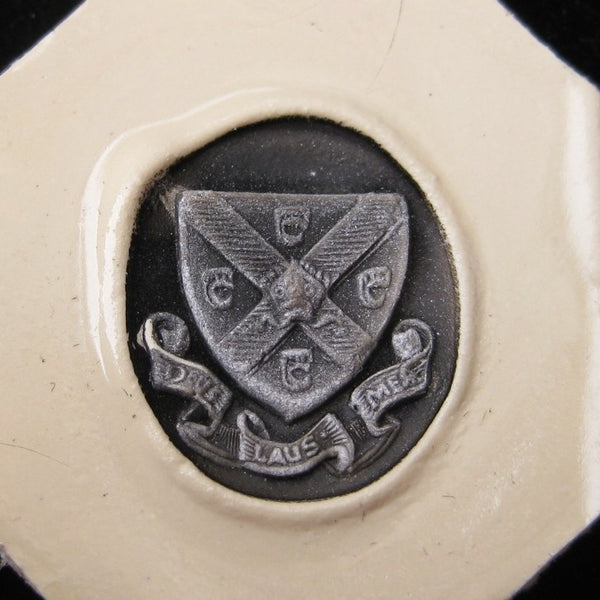 Family Coat of Arms Seal Engraved 13mm x 11mm  -  9 Carat Yellow Gold Signet Ring